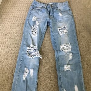 Ripped jeans